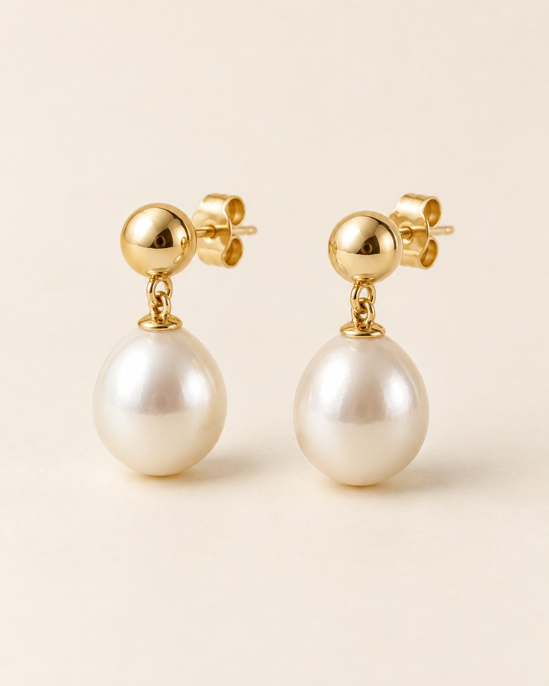 Pearl drop earrings from Ada Fashion